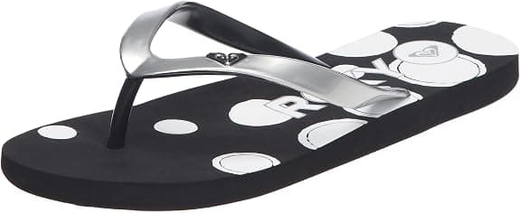 Roxy Women's Barcelona Black Flip Flops