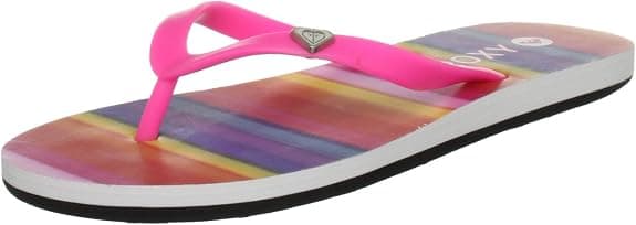 Roxy Women's Bamboo Fushia Flip Flops